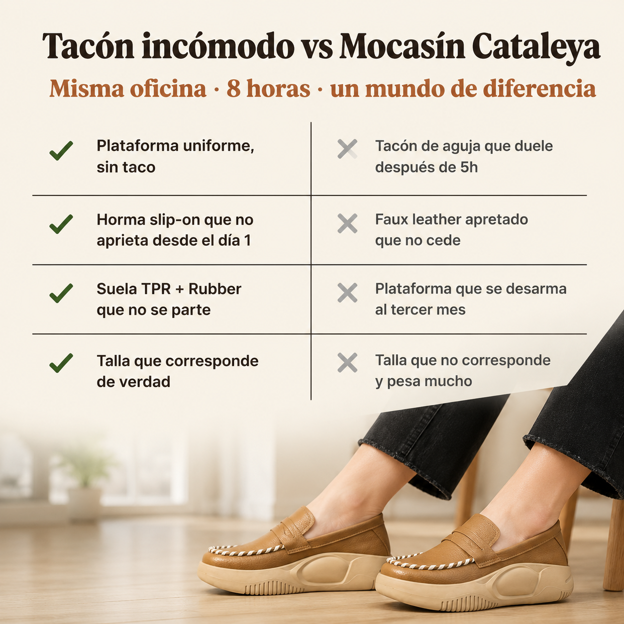 Mocasin Cataleya — vista 2