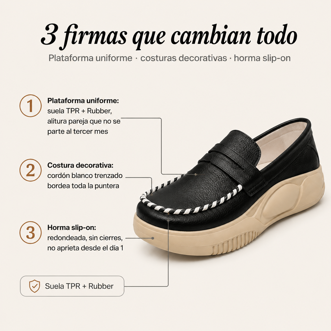 Mocasin Cataleya — vista 3