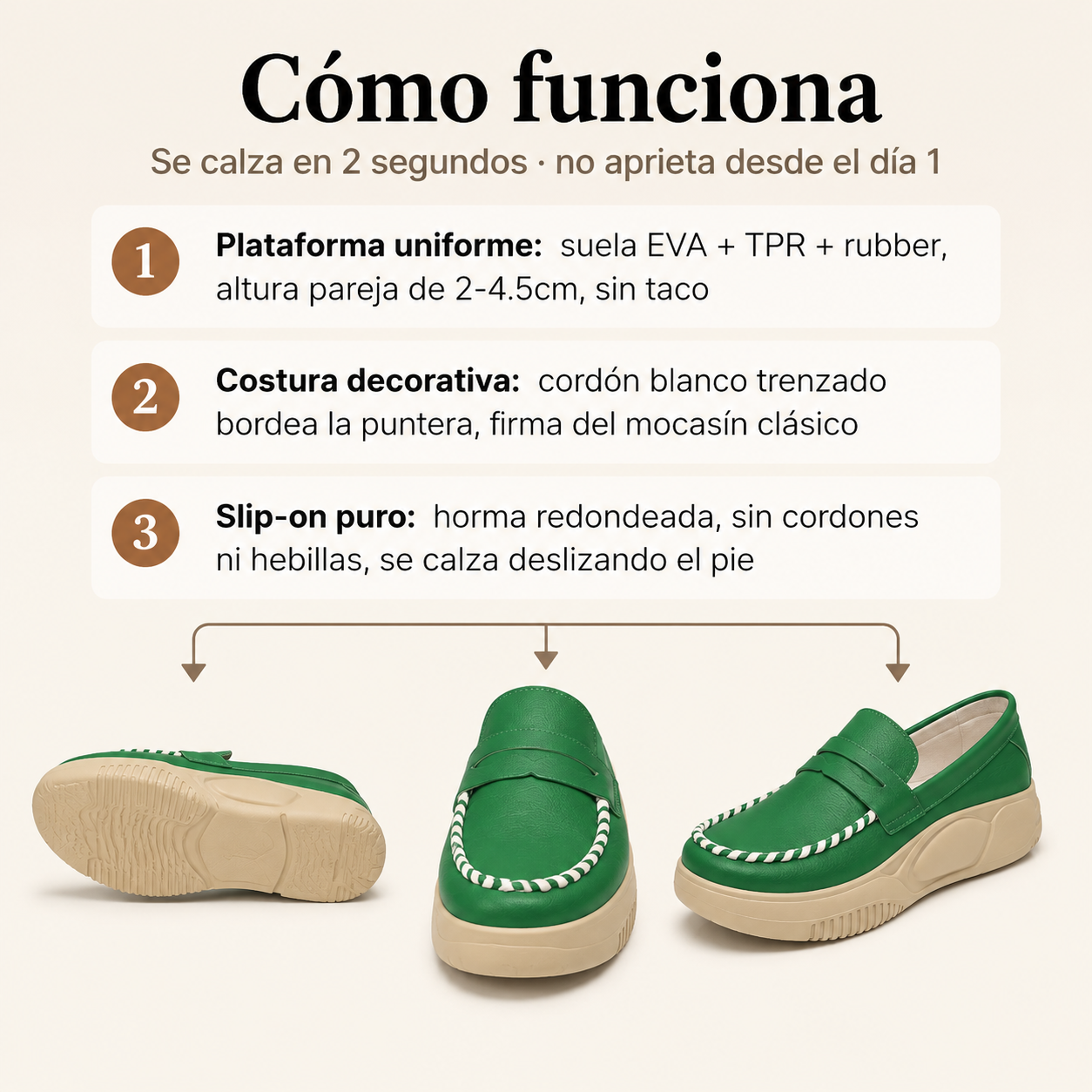 Mocasin Cataleya — vista 4