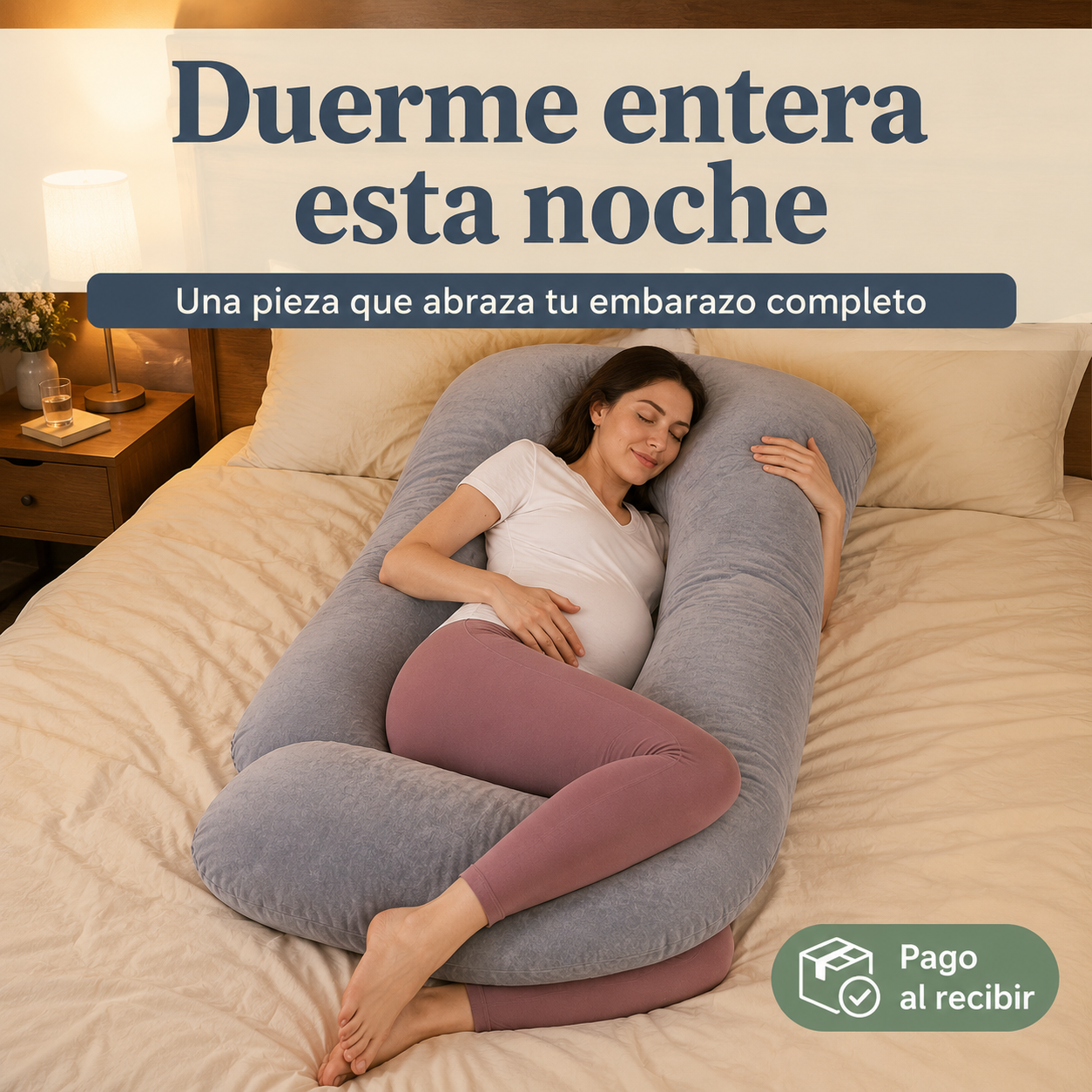 Almohada Materna Para Embarazadas Con Re - id2195633 — vista 1
