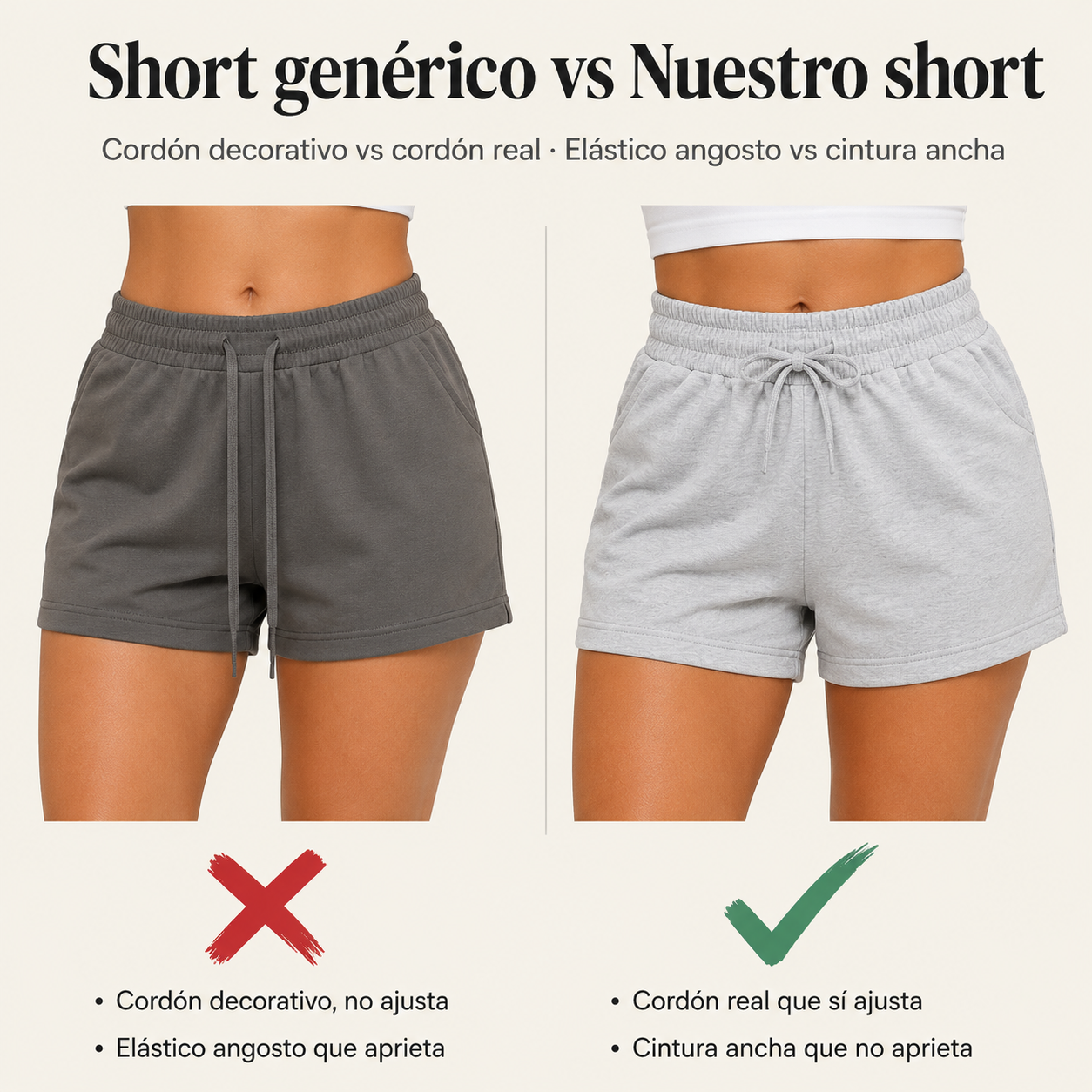 Shorts Damas — vista 2