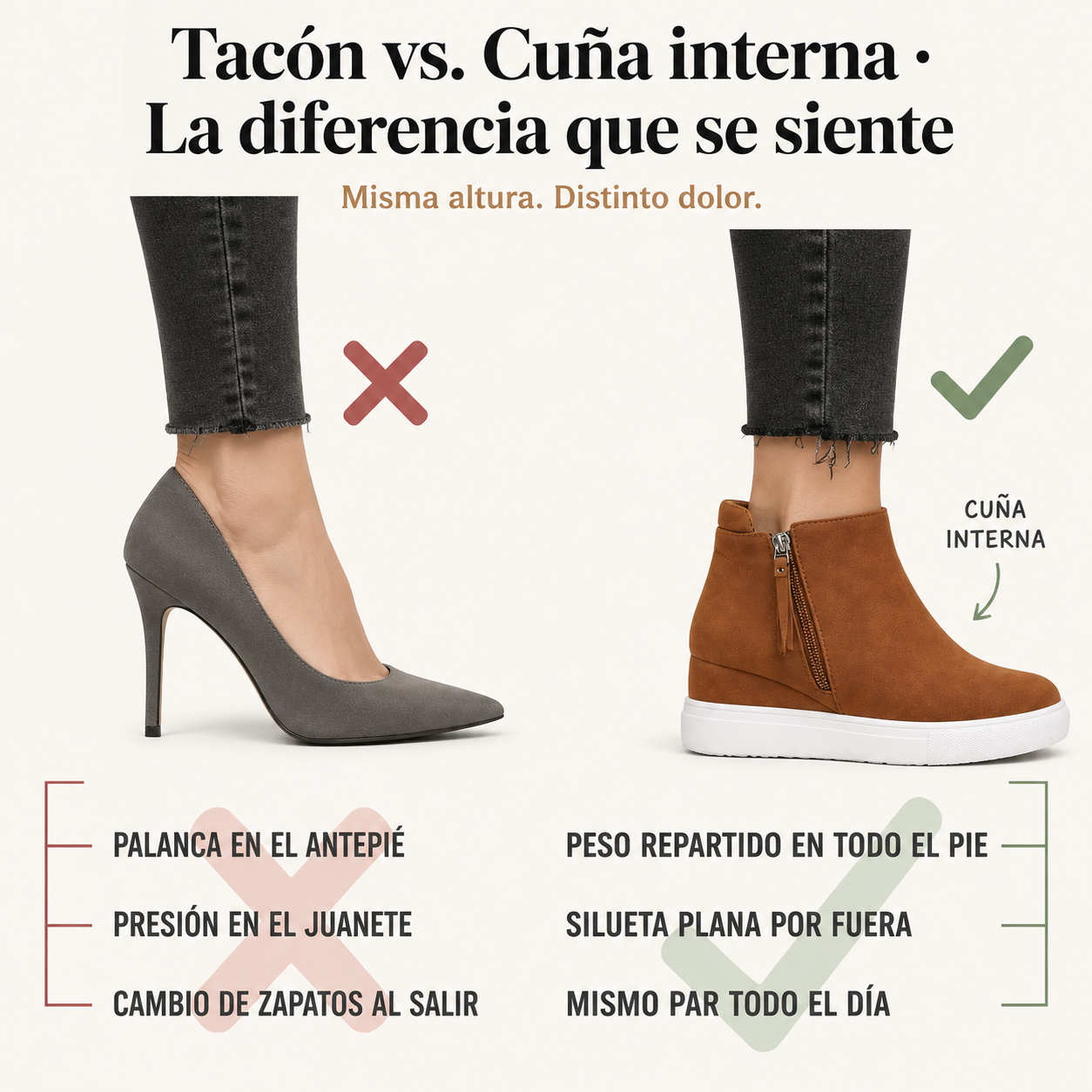 botin luxe dama — vista 2