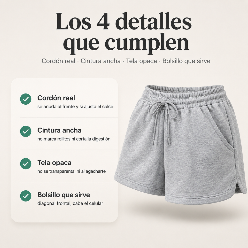 Shorts Damas — vista 3