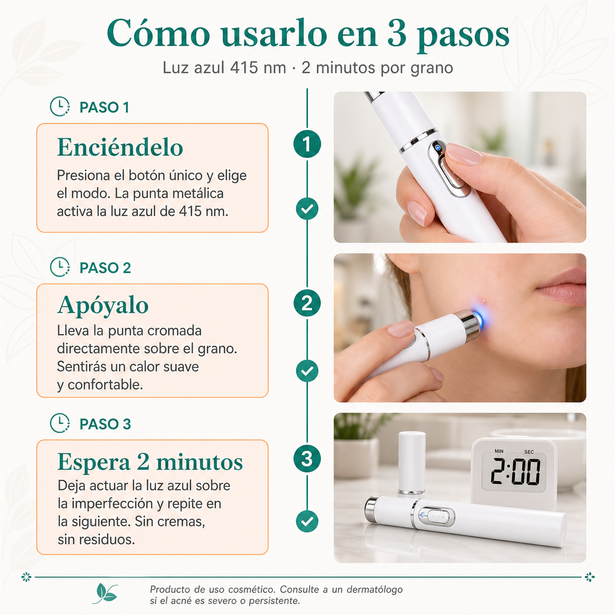 Pluma Laser Terapia De Luz -id508725 — vista 4