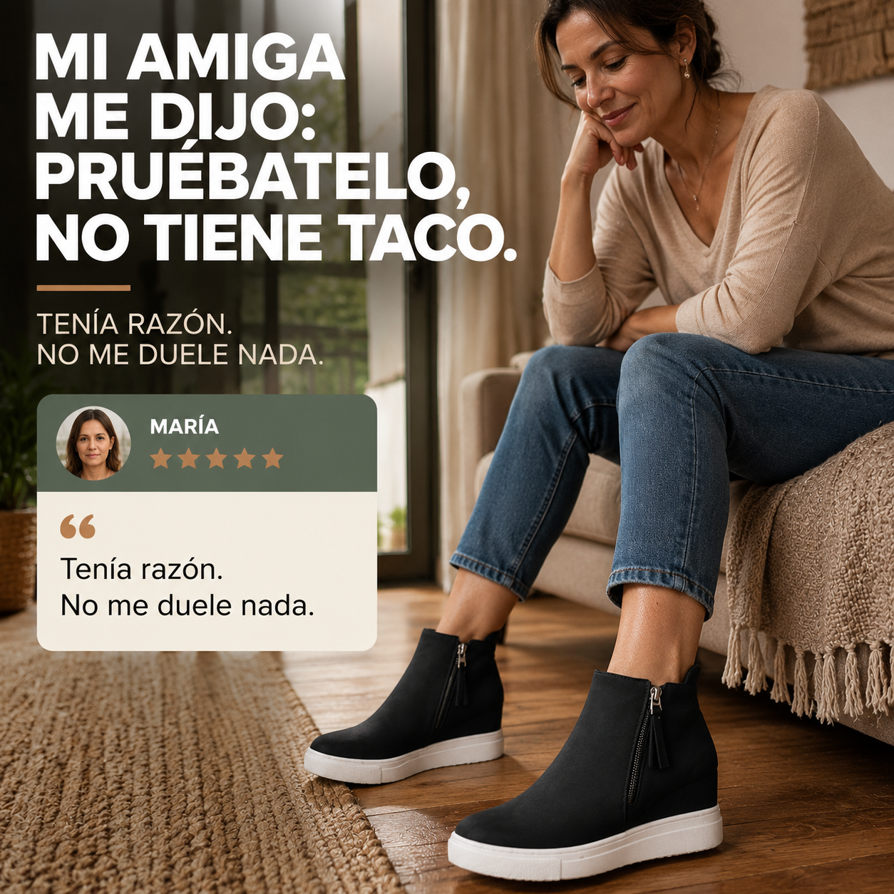 botin luxe dama — vista 6