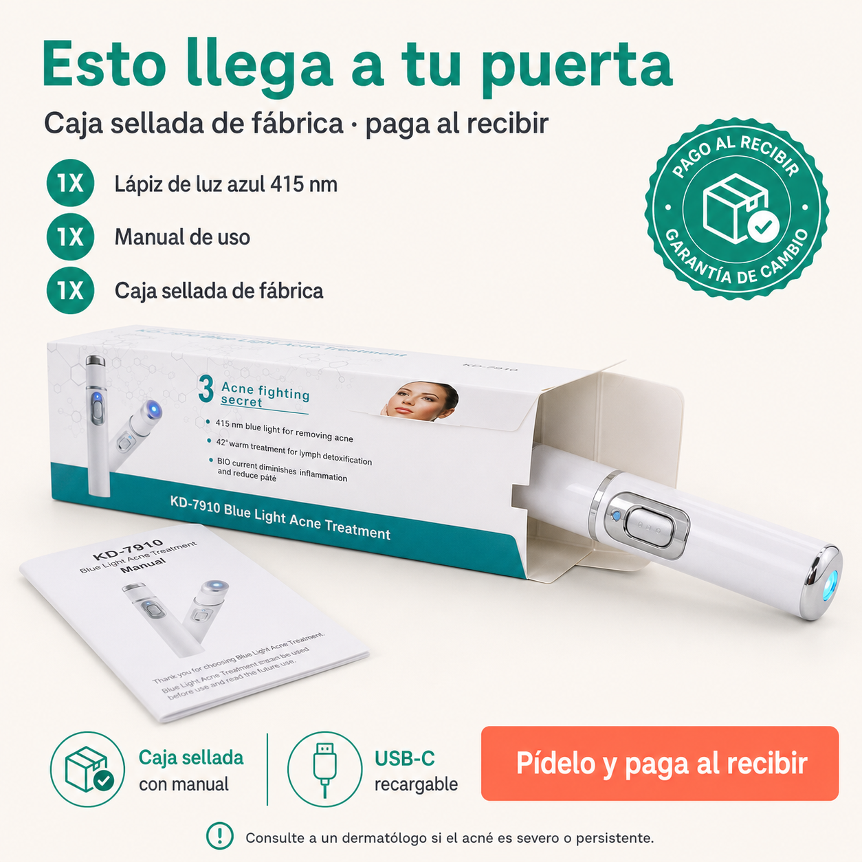 Pluma Laser Terapia De Luz -id508725 — vista 7