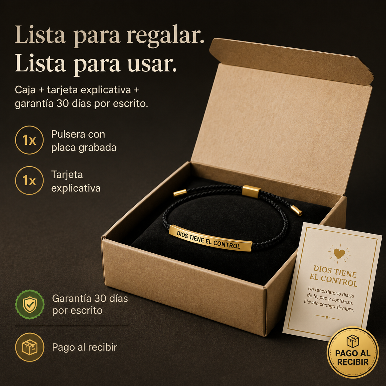 PULSERA DIOS TIENE EL CONTROL - 651694 — vista 7